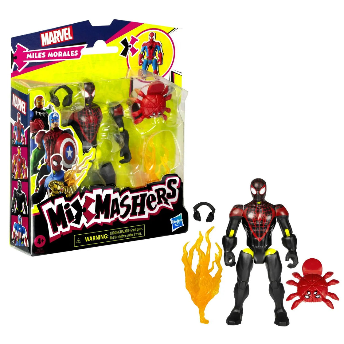 Marvel avengers mix mashers figurina miles morales 12cm