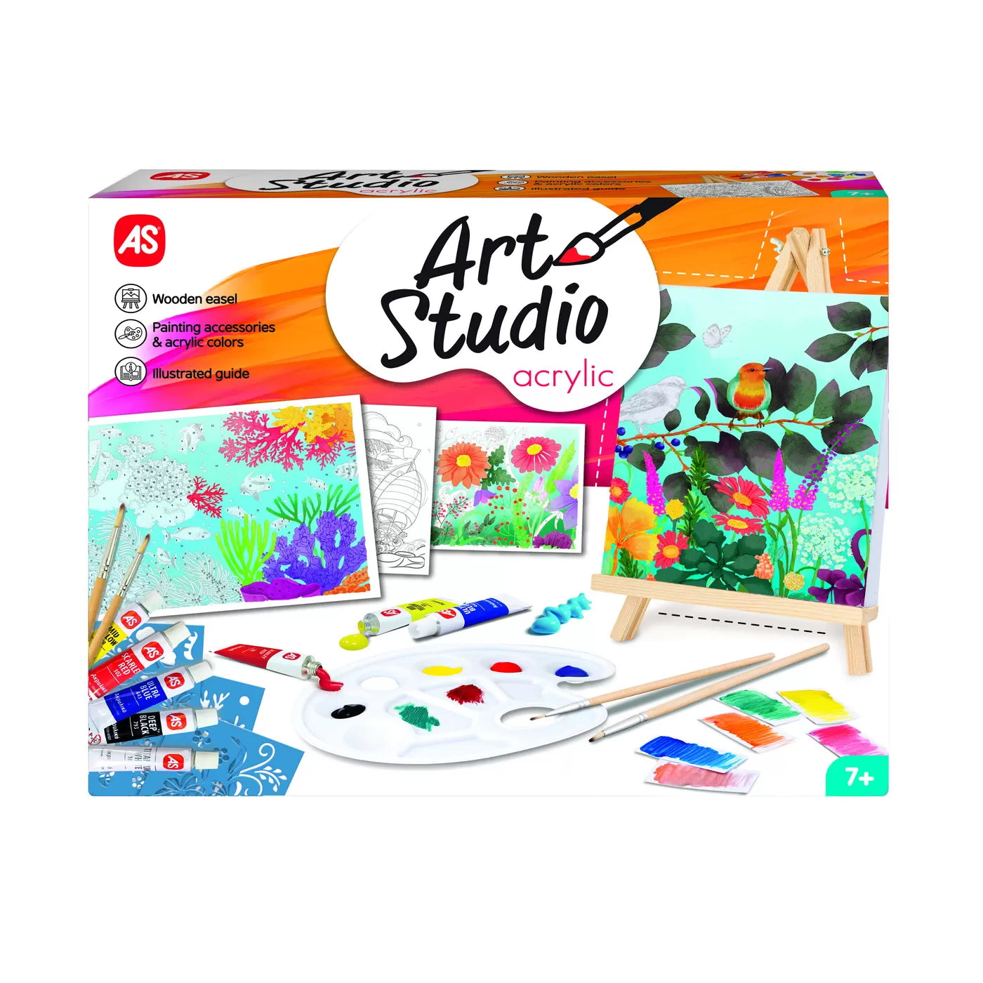 Atelierul de pictura art studio acrylic