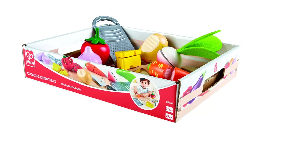 Hape set pentru curatat si taiat legume