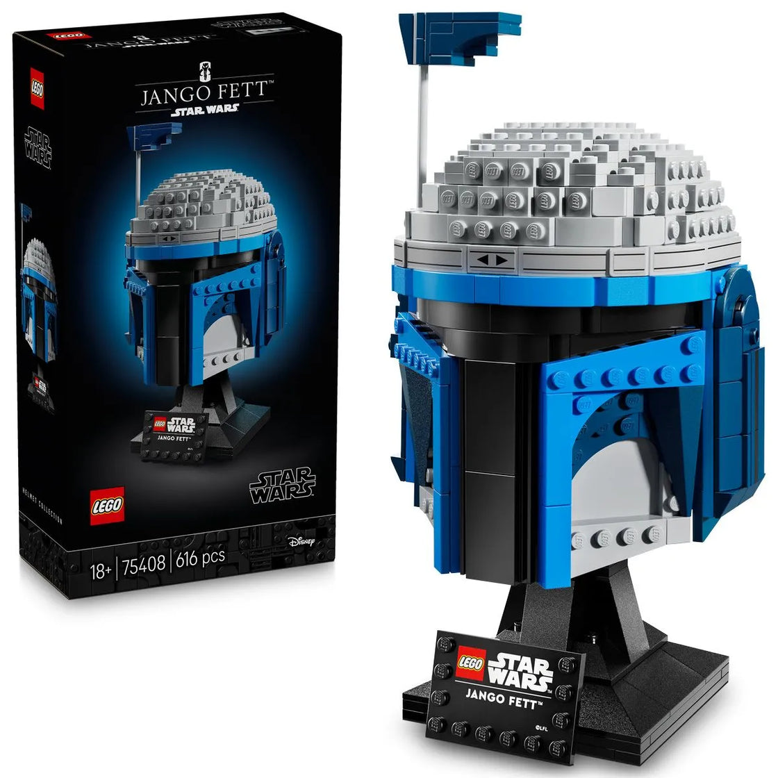 Lego star wars casca lui jango 75408