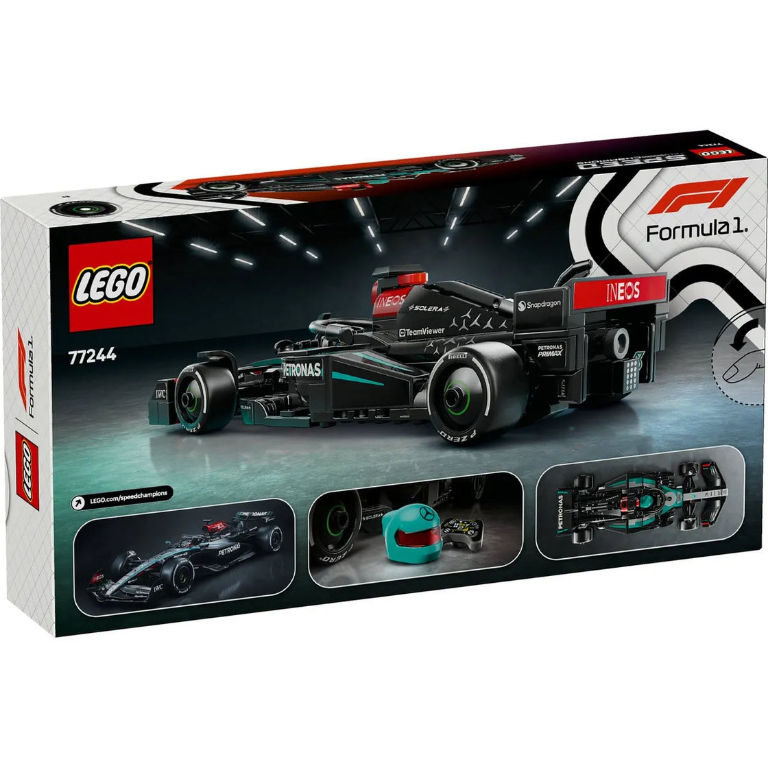 Lego speed champions masina de curse f1 mercedes amg w15 77244