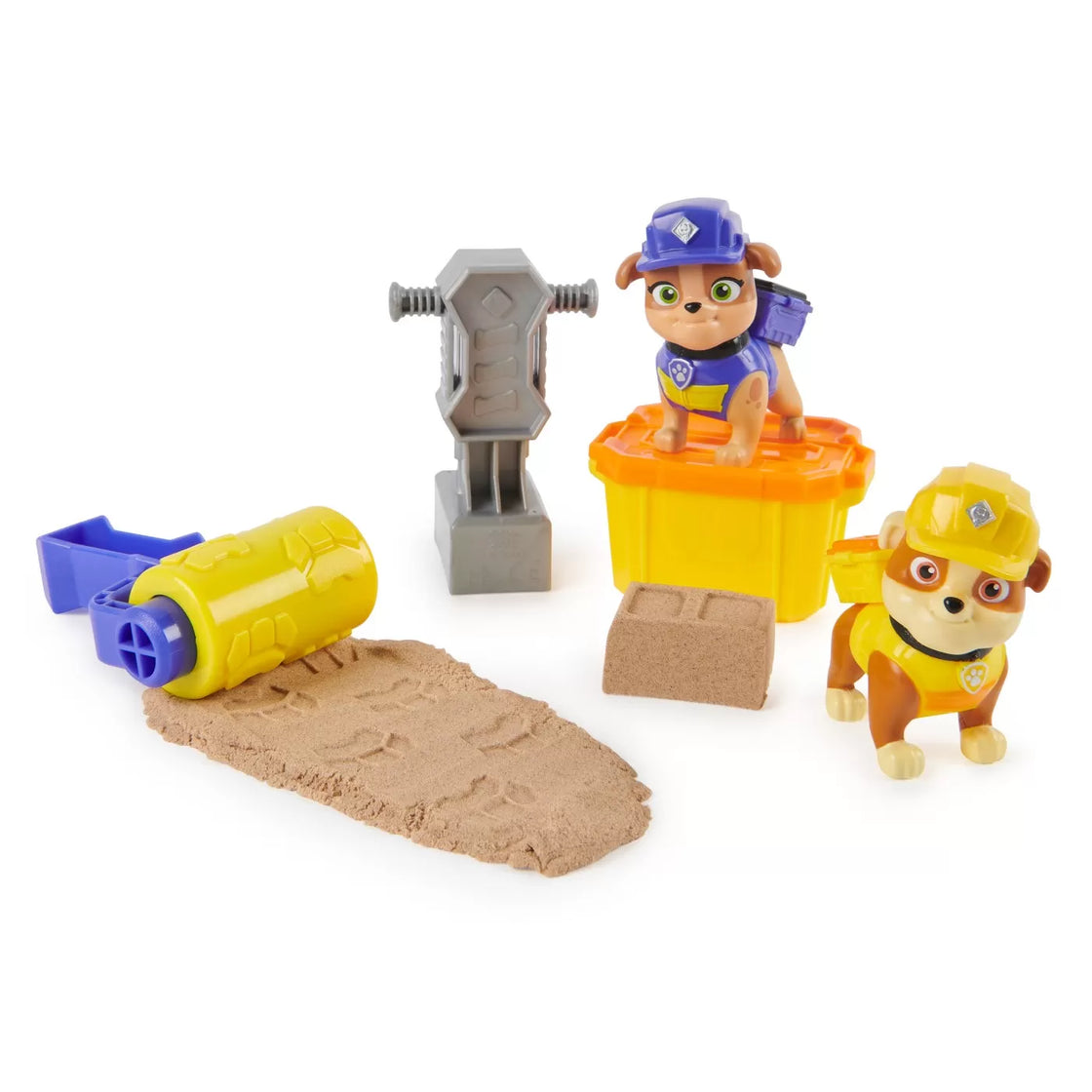 Patrula catelusilor echipa rubble set 2 figurine rubble si mix