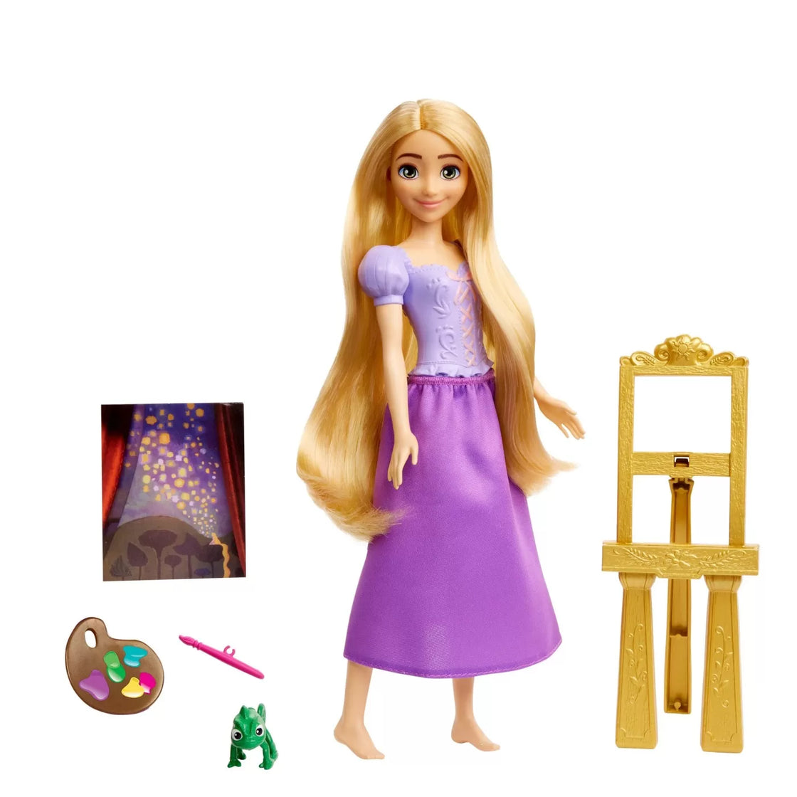 Disney princess papusa rapunzel pictorita