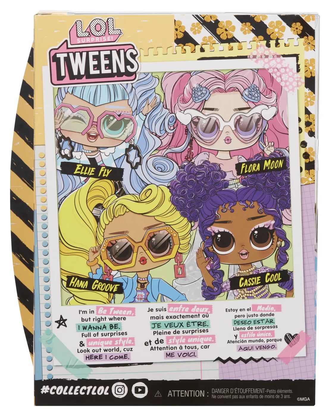 L.o.l. surprise! tweens papusa fashionista hana groove cu surprize