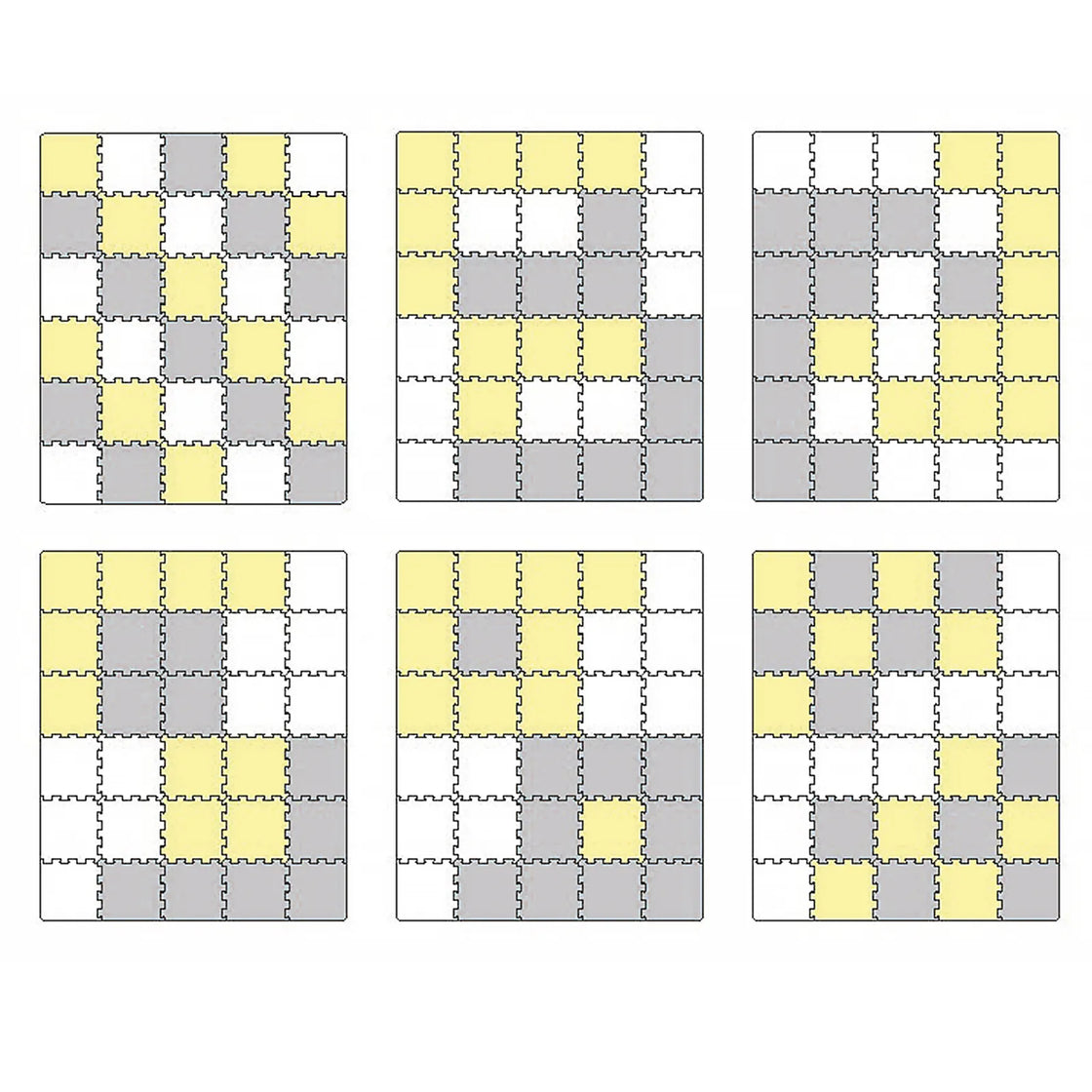 Saltea de joaca kinderkraft luno, spuma, yellow