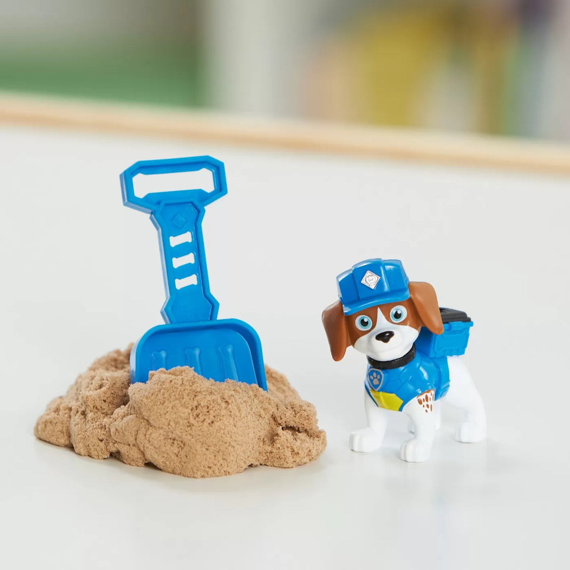 Patrula catelusilor echipa rubble set 2 figurine charger si wheeler