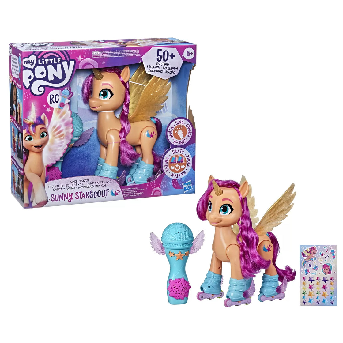 My little pony canta si patineaza cu sunny