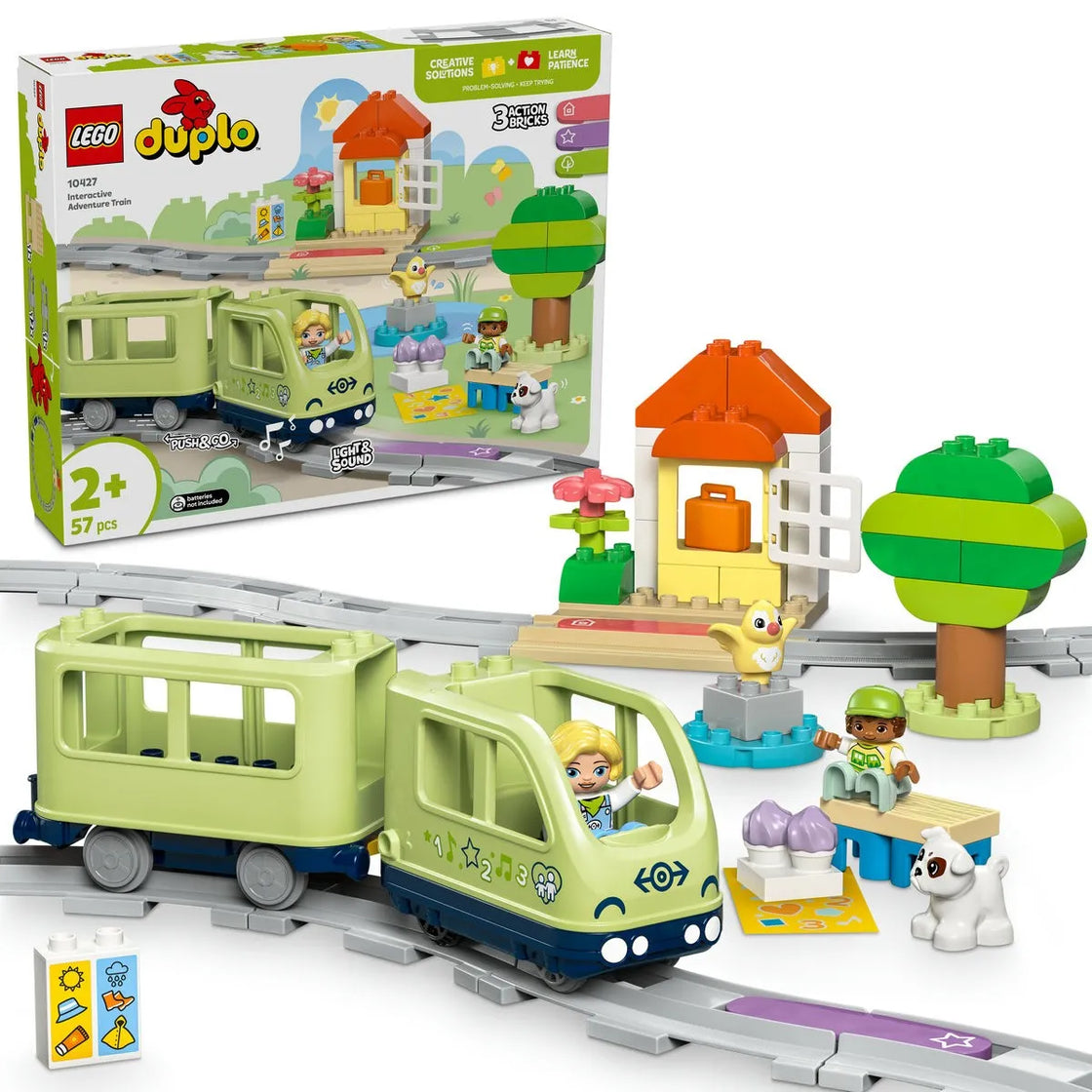 Lego duplo tren de aventura interactiv 10427