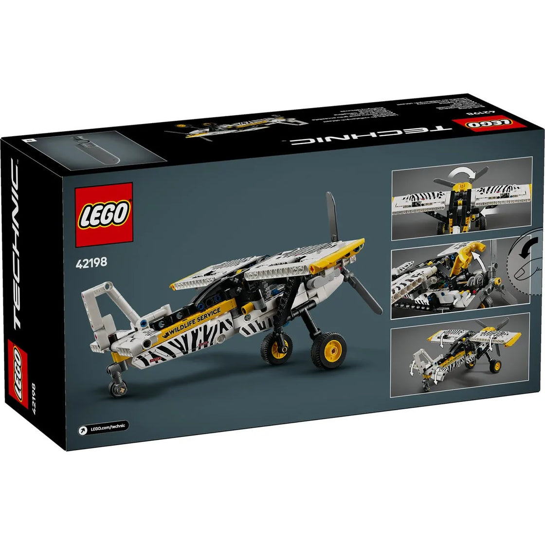 Lego technic avion pentru zone greu accesibile 42198