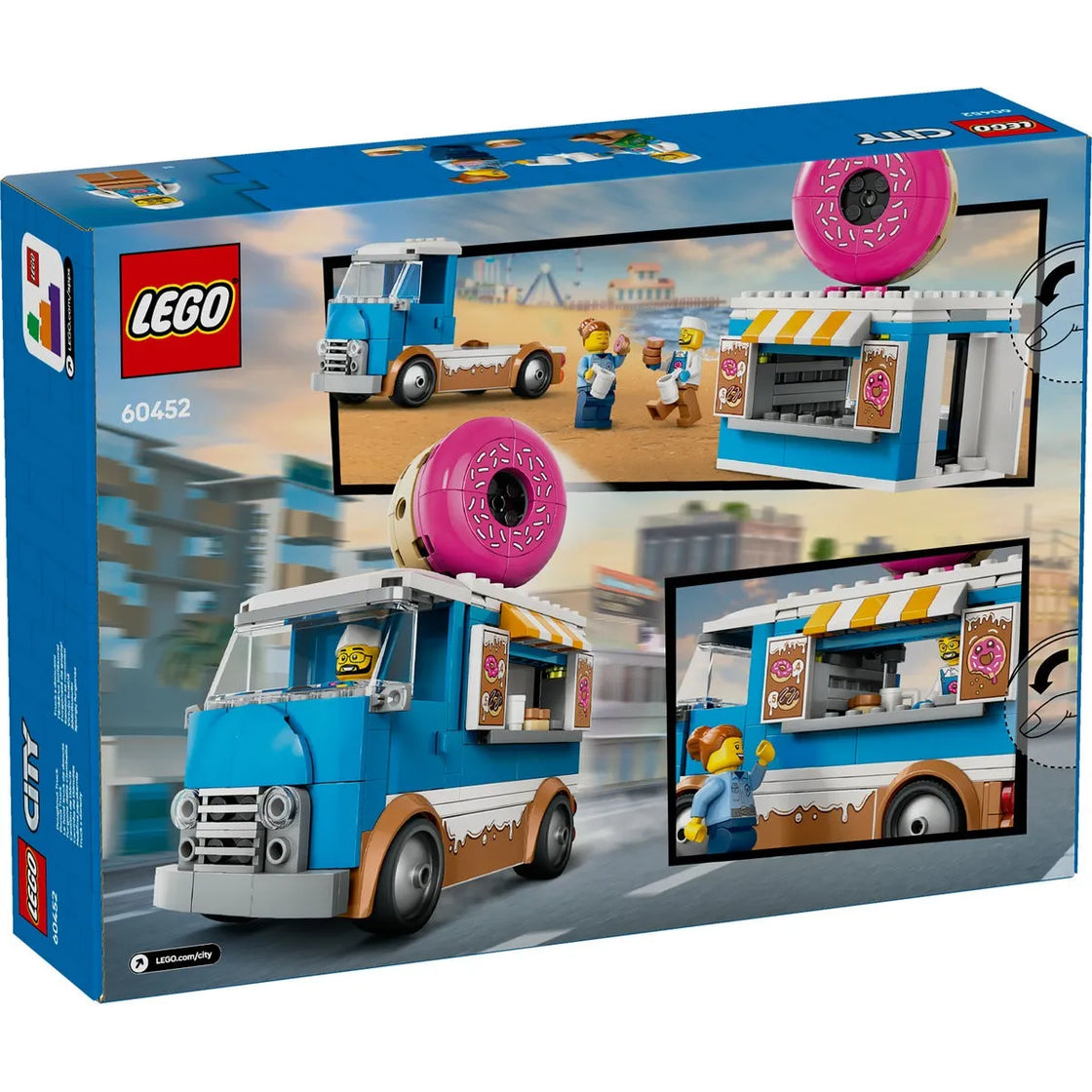 Lego city furgoneta de gogosi 60452