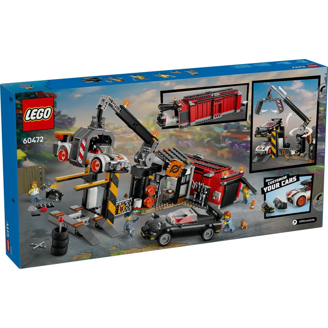 Lego city cimitir de masini vechi 60472