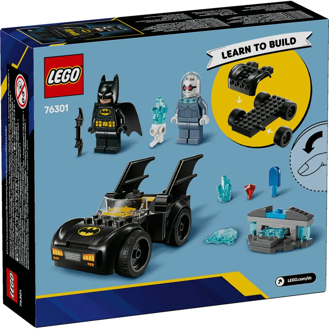 Lego super heroes batman si batmobile vs. mr. freeze 76301