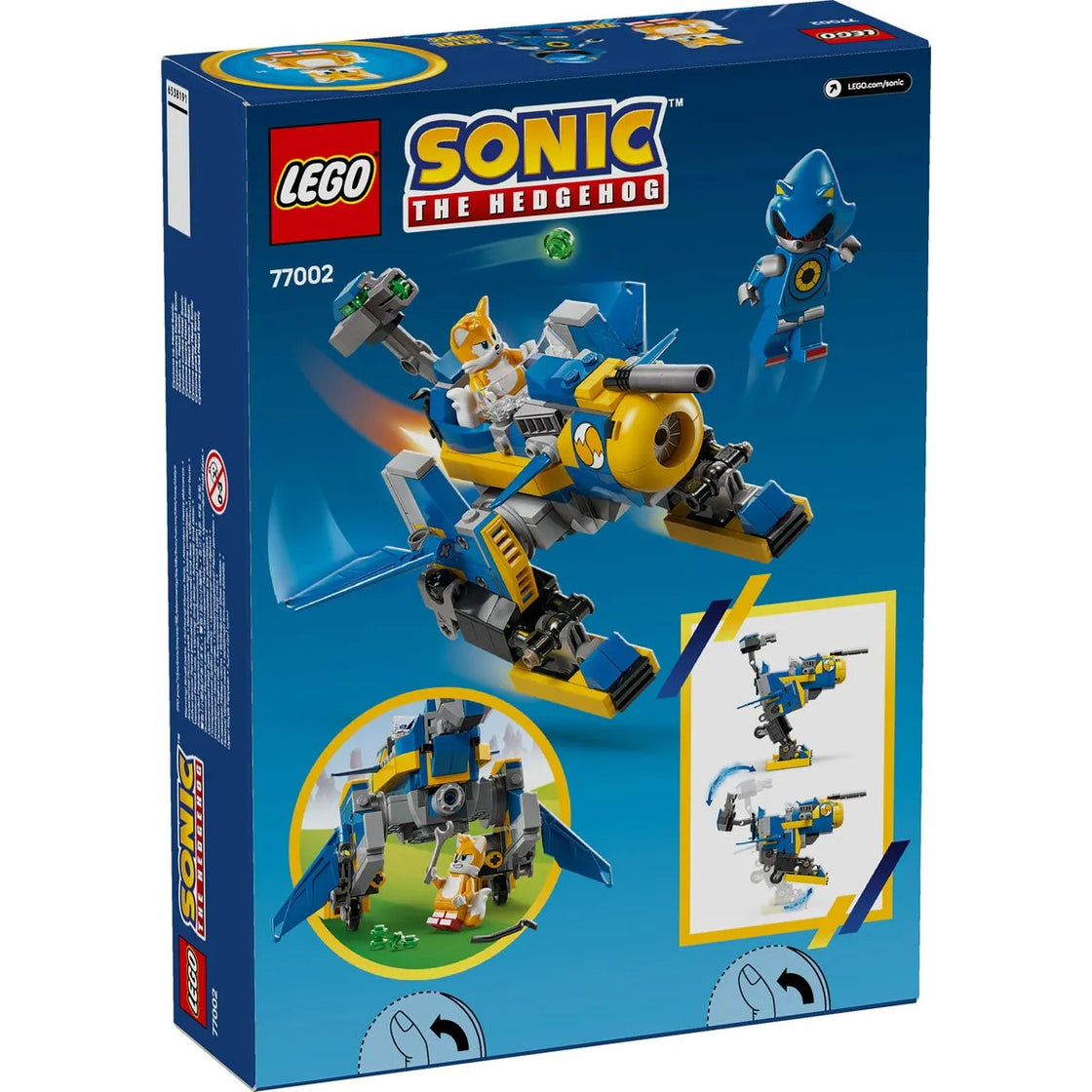 Lego sonic cyclone vs. metal sonic 77002