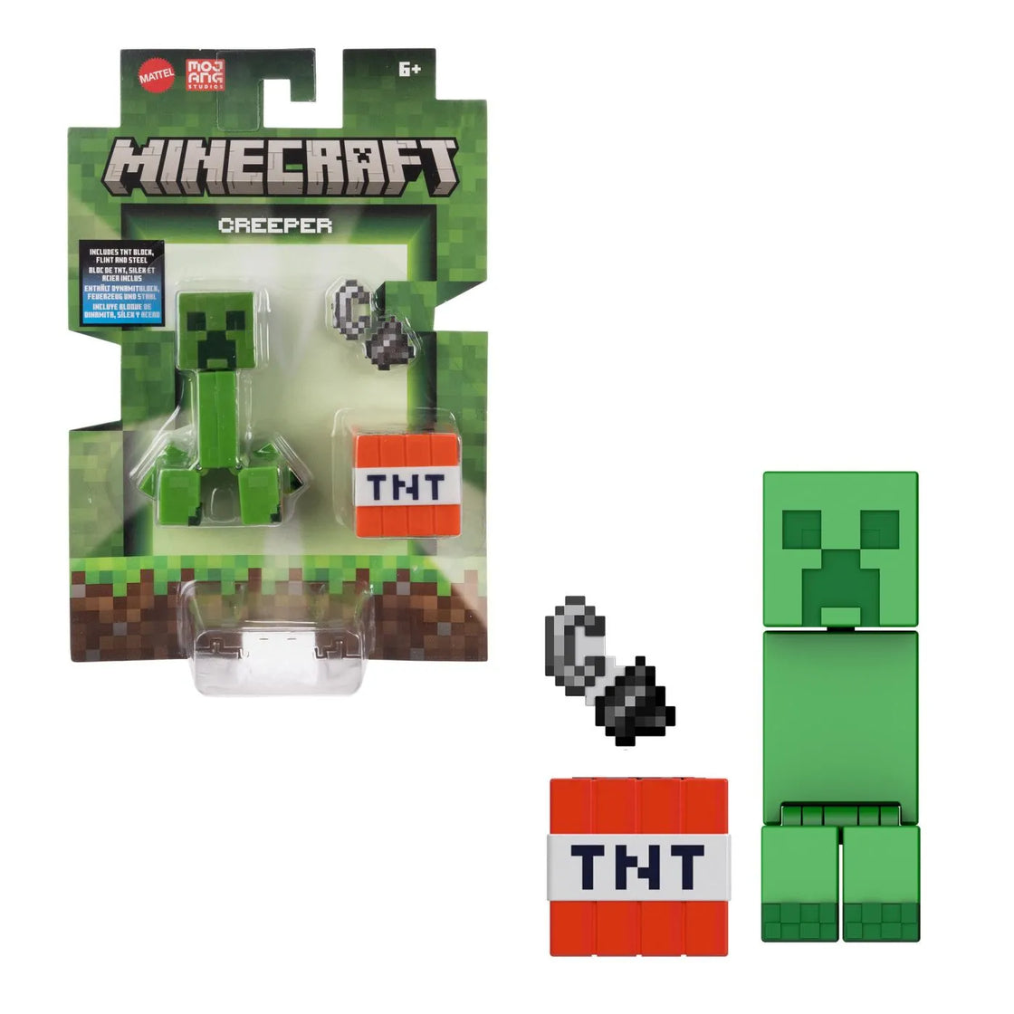 Minecraft craft a block figurina creeper 8cm