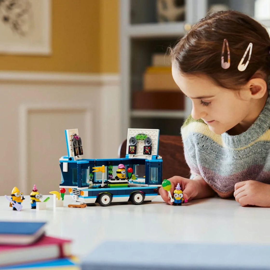 Lego despicable me4 autobuzul de petrecere al minionilor 75581