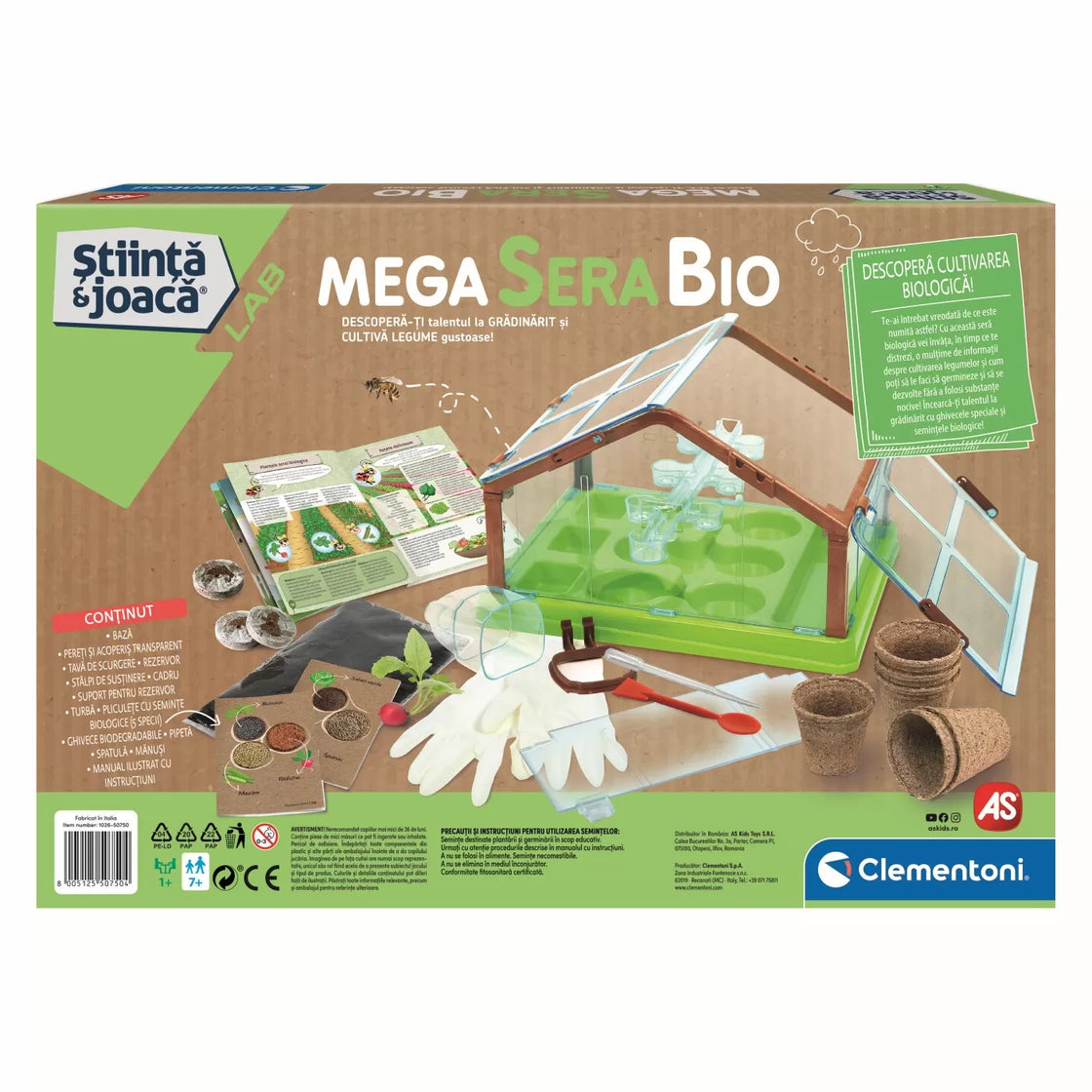 Mega  sera biologica stiinta si joaca