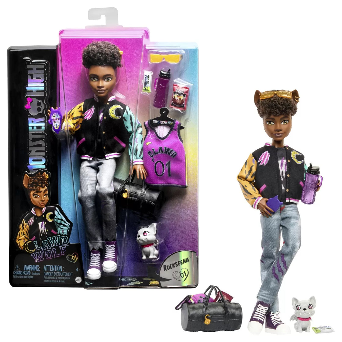 Monster high papusa clawd wolf