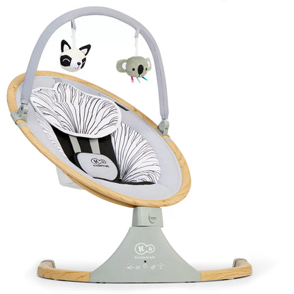Leagan electric 2 in 1 kinderkraft lumi, grey
