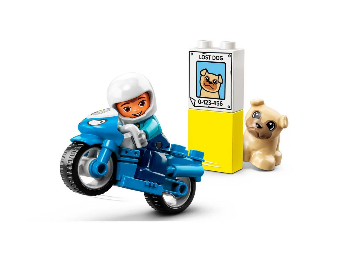 Lego duplo motocicleta de politie 10967