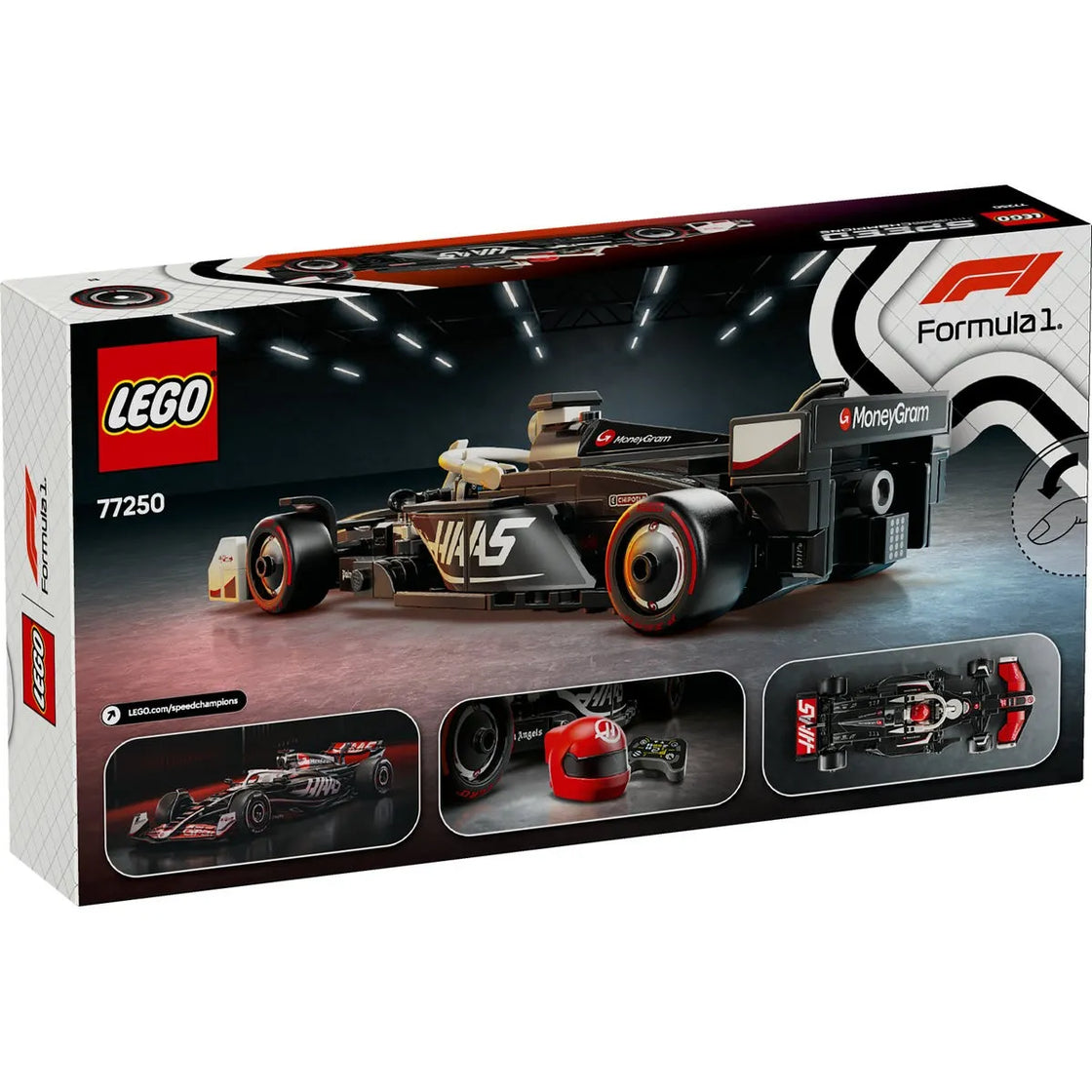 Lego speed champions masina de curse f1 moneygram haas vf-24 77250