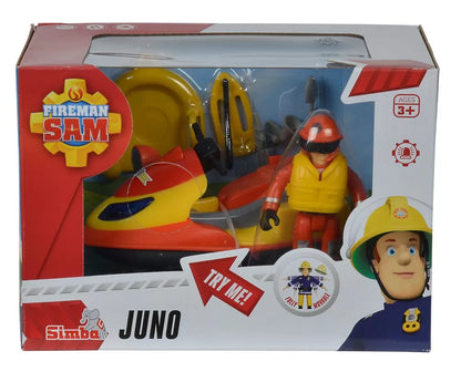 Pompierul sam jetsky cu roti si figurina