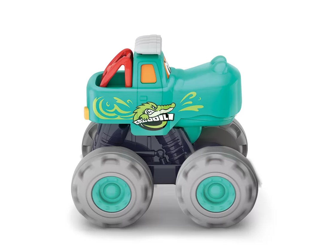 Masinuta bebe monster truck crocodilul