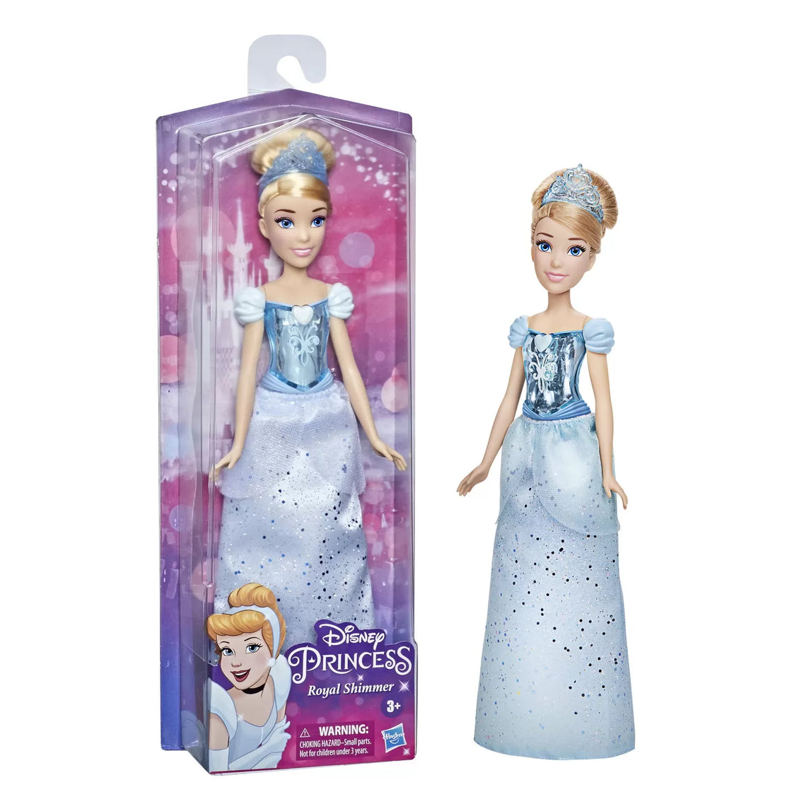 Papusa printesa stralucitoare cinderella