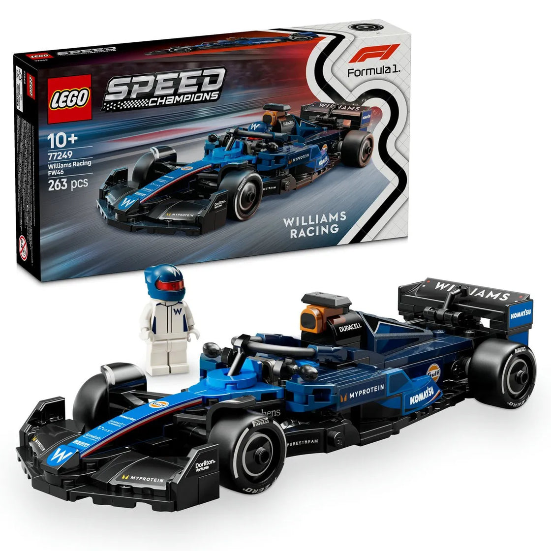 Lego speed champions masina de curse f1 williams fw46 77249