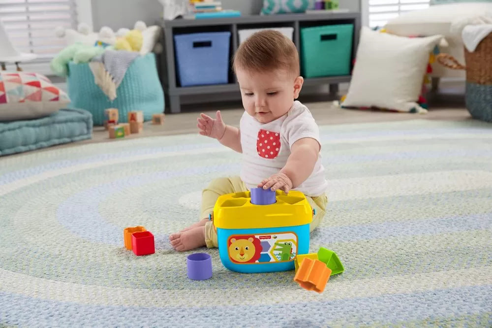 Jucarie bebelusi primele cuburi fisher price