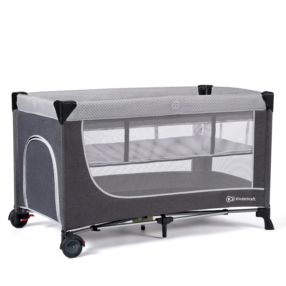 Patut de calatorie kinderkraft leody, grey