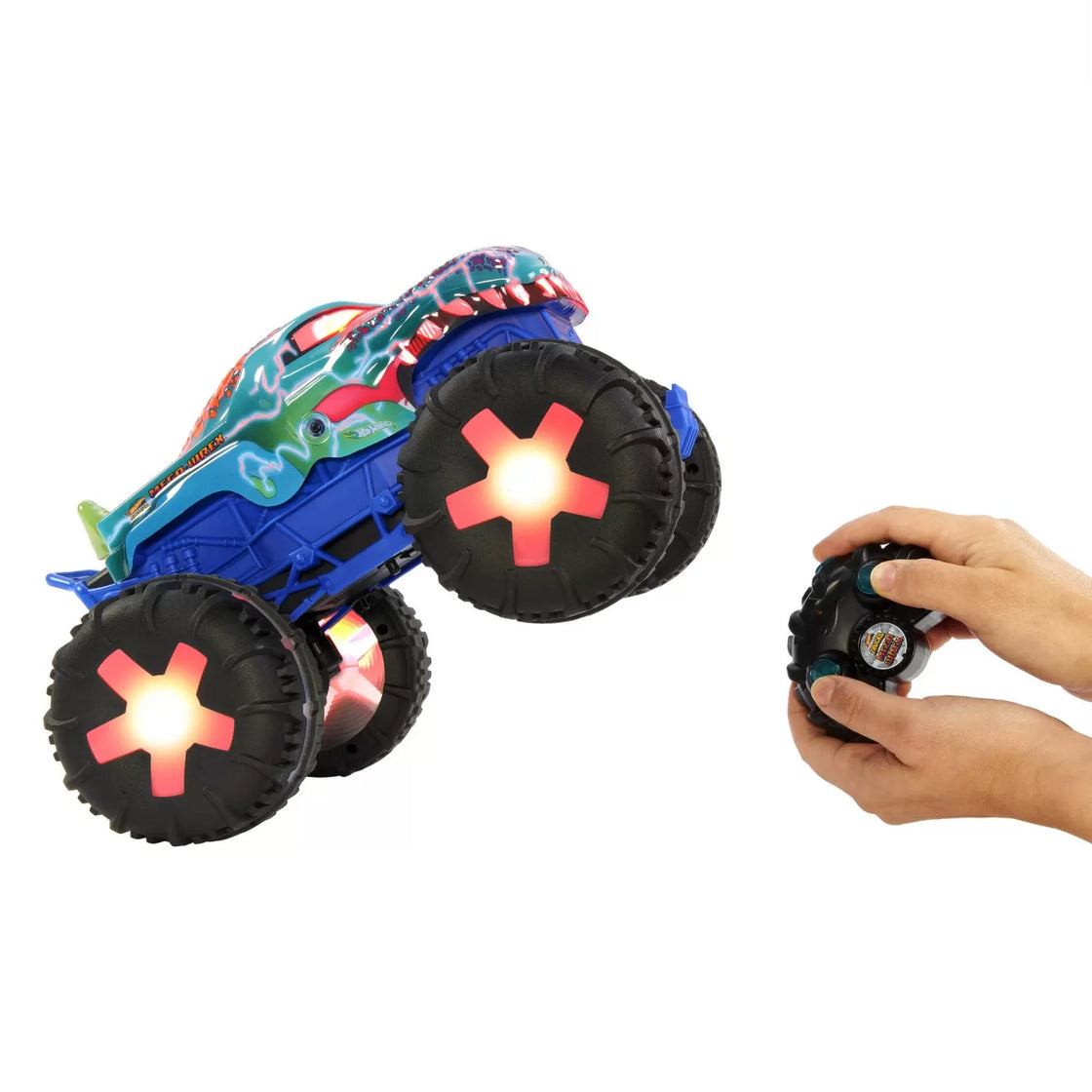 Hot wheels monster truck mega wrex alive rc scara 1 la15