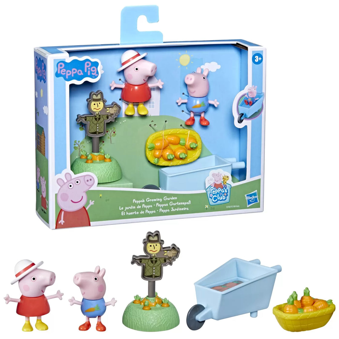Peppa pig set aventura din gradina peppei