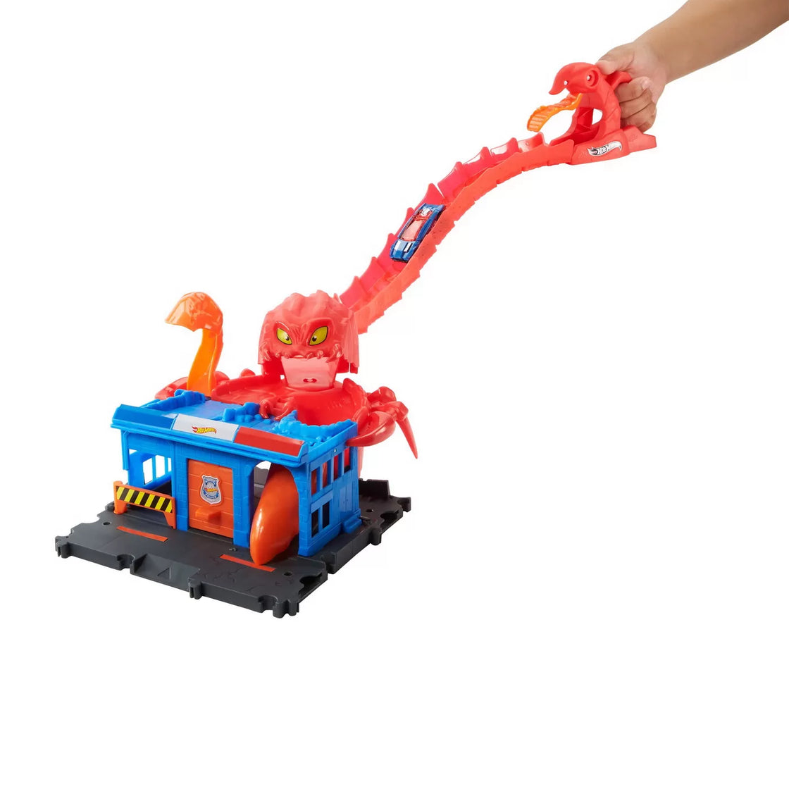 Hot wheels city pista inamicilor sectia de politie
