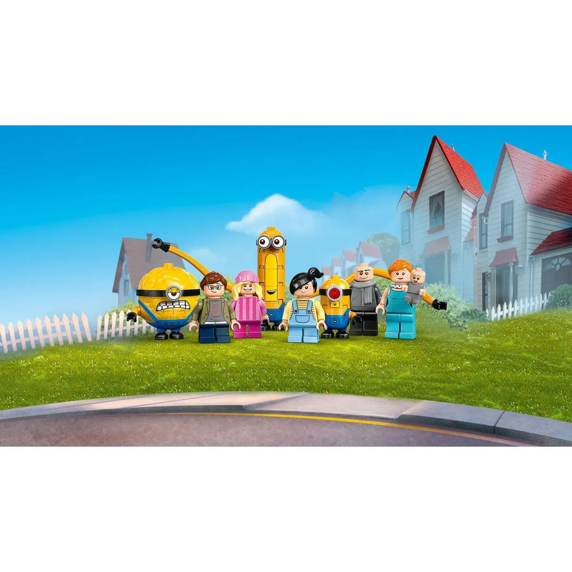 Lego despicable me4 resedinta de familie a lui gru si a minionilor 75583