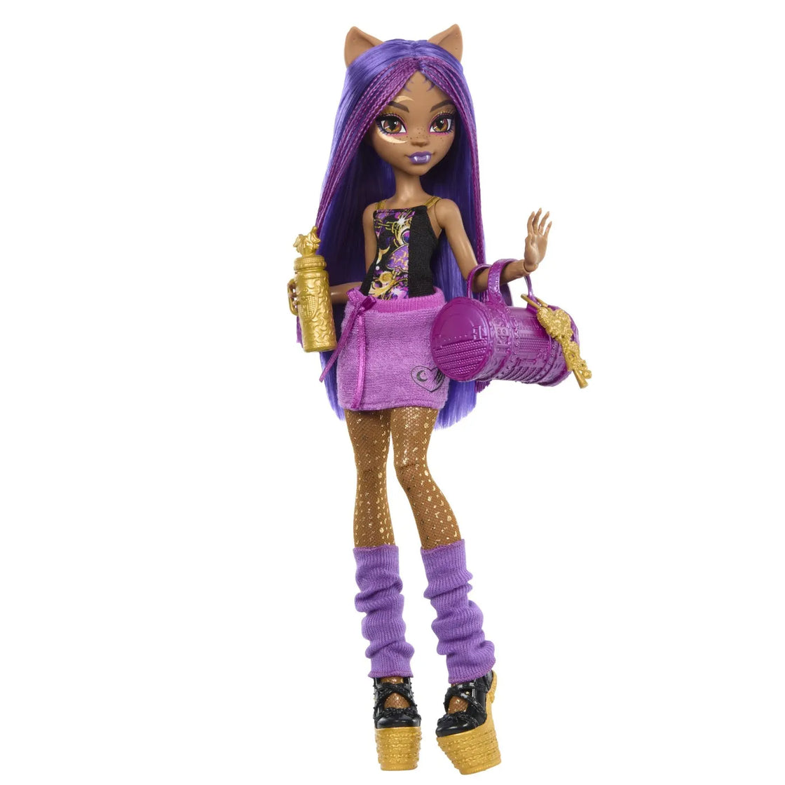 Monster high skulltimate secrets papusa clawdeen wolf