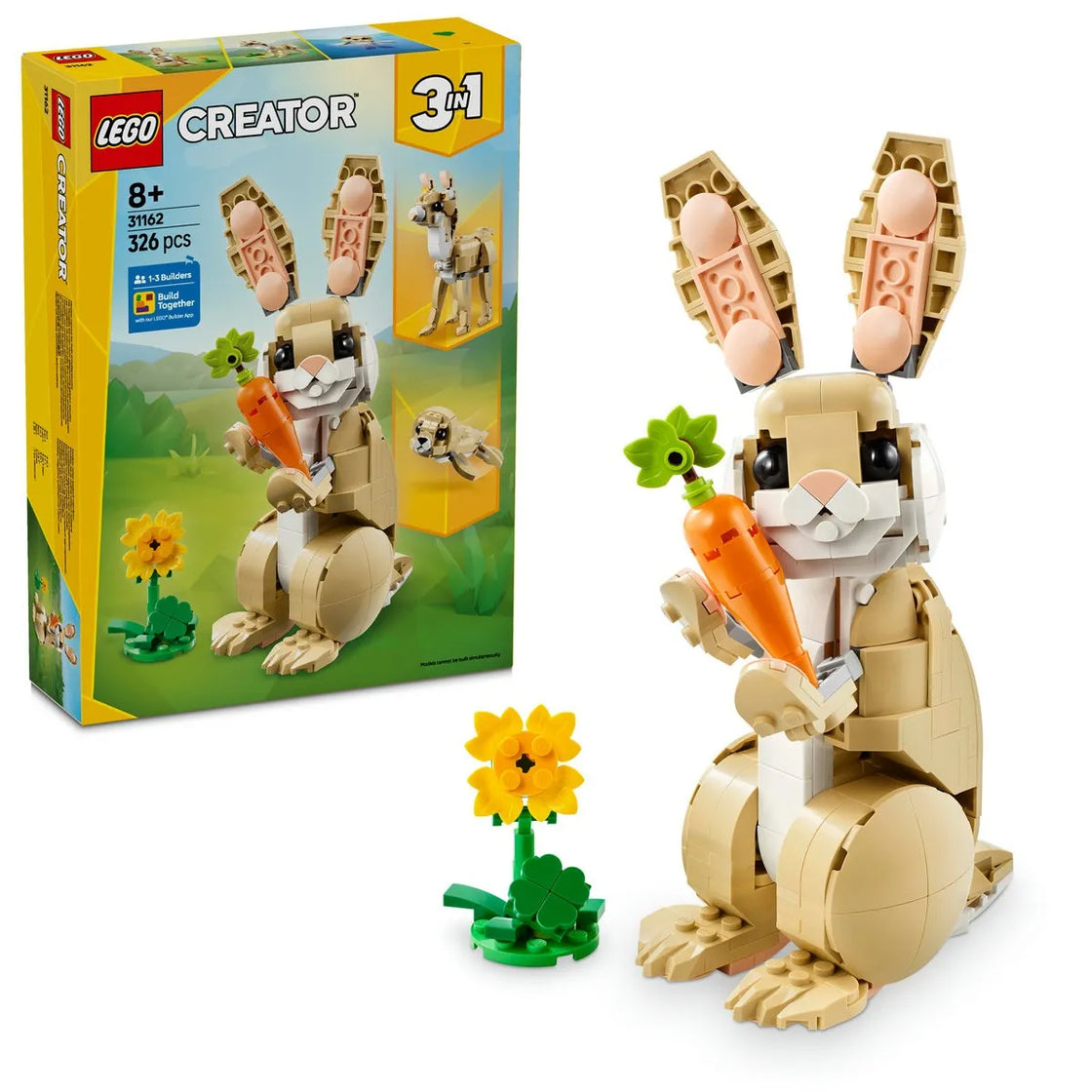 Lego creator iepuras dragalas 31162