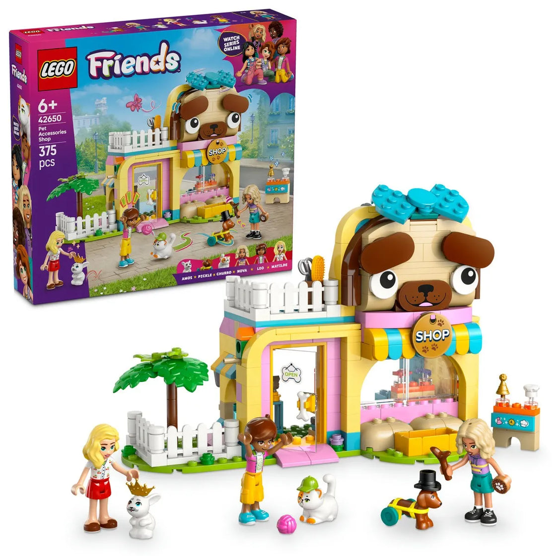 Lego friends magazin de accesorii pentru animale de companie 42650