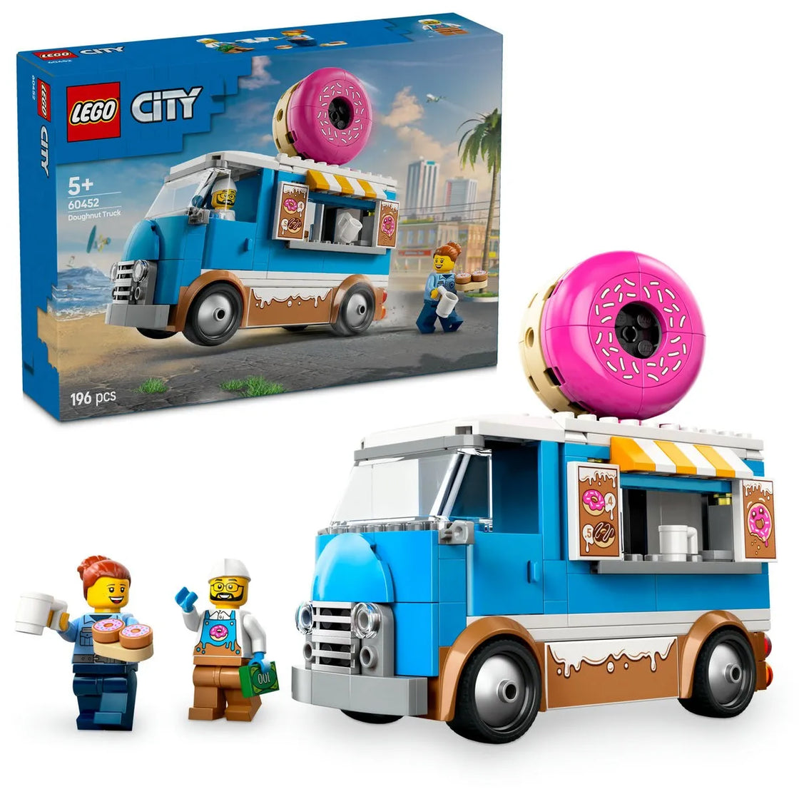 Lego city furgoneta de gogosi 60452