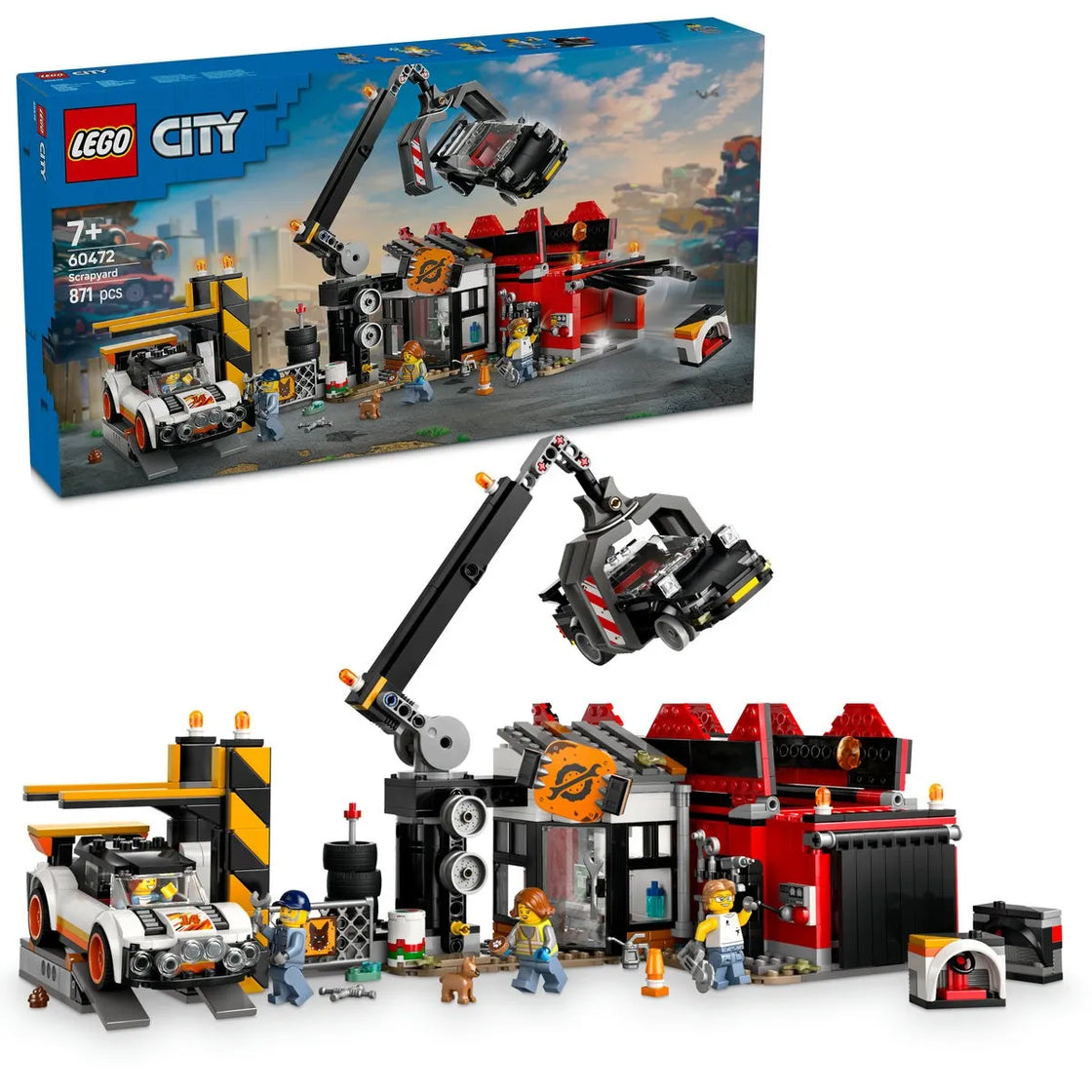 Lego city cimitir de masini vechi 60472
