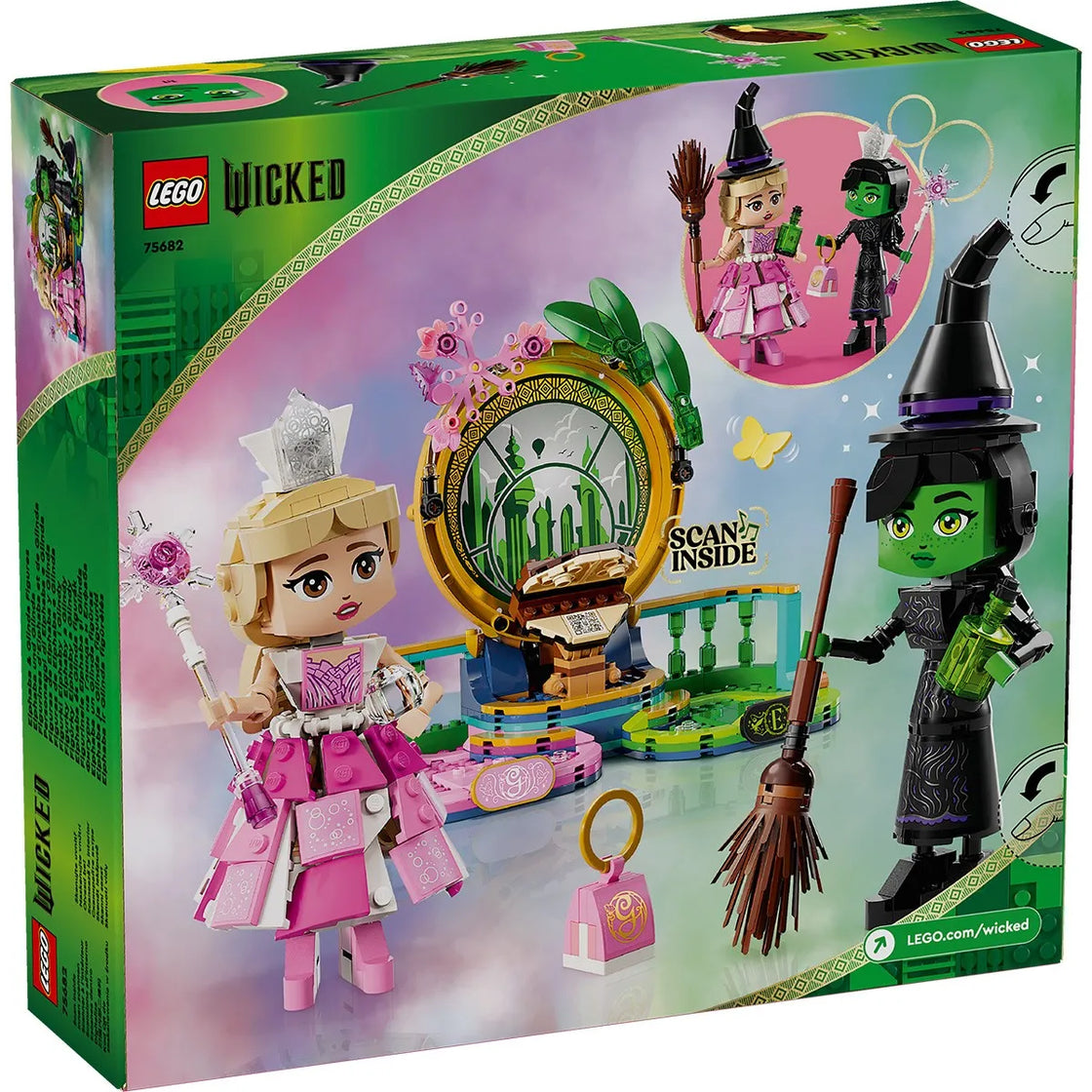 Lego wicked figurinele elphaba si glinda 75682
