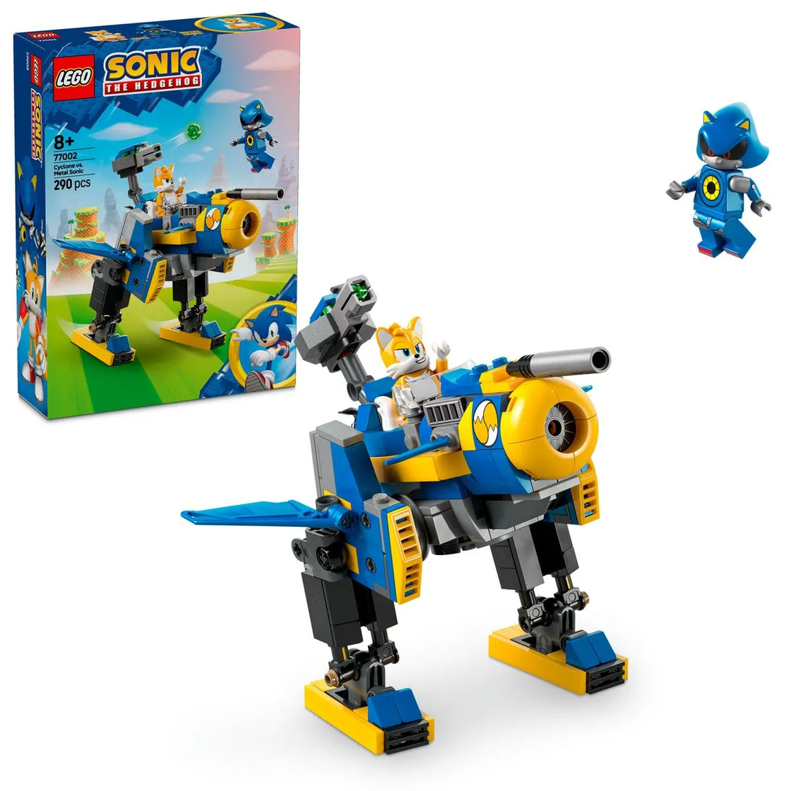 Lego sonic cyclone vs. metal sonic 77002