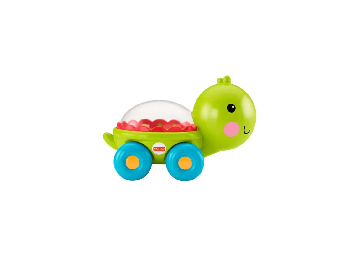 Fisher price jucarie apasa si mergi testoasa