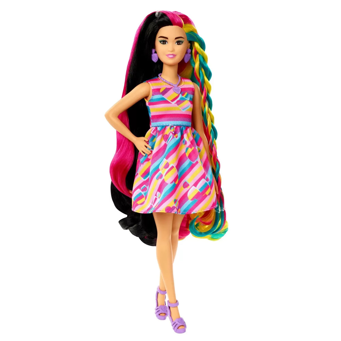 Barbie totally hair papusa barbie bruneta