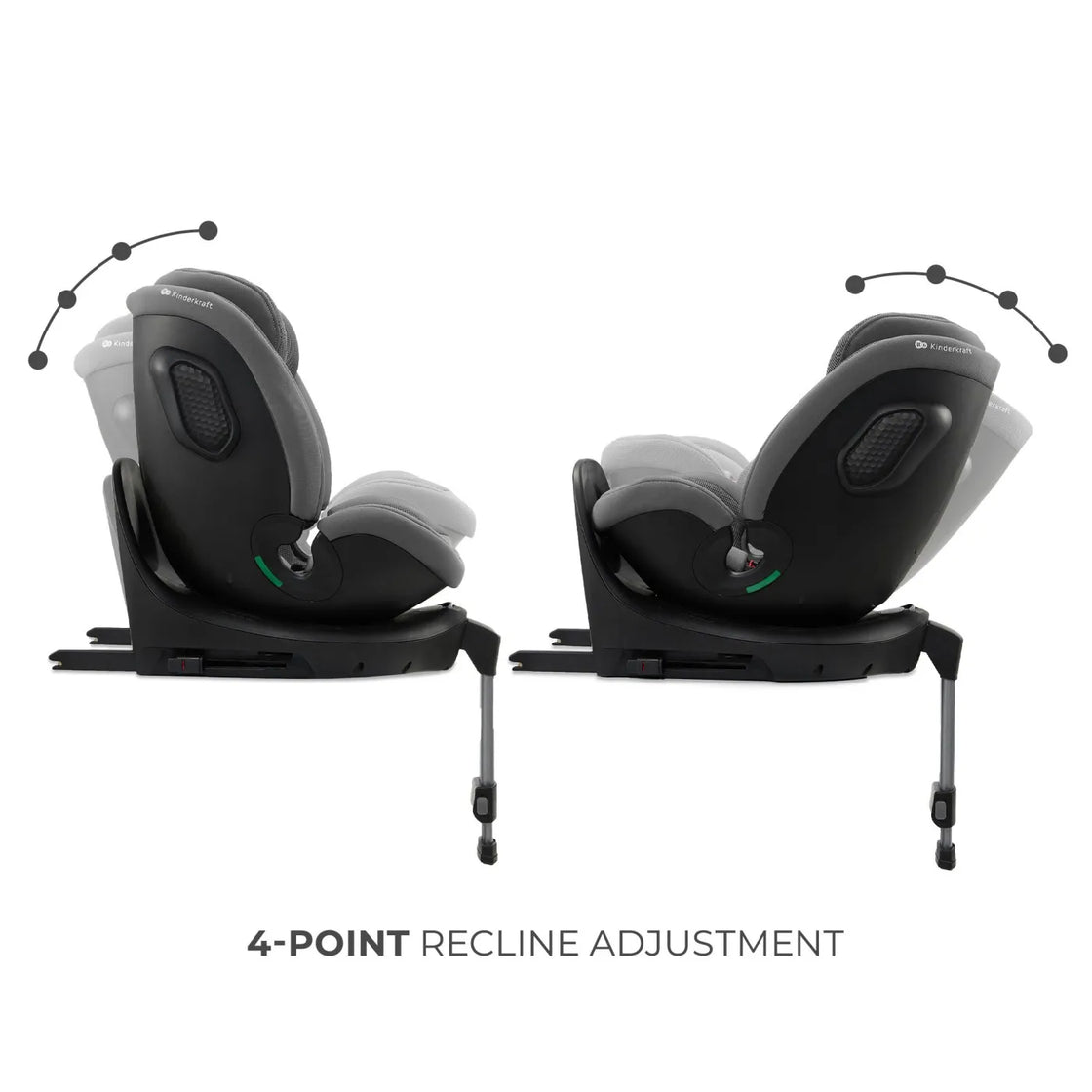 Scaun auto kinderkraft xrider 2 i-size 40-150 cm grey