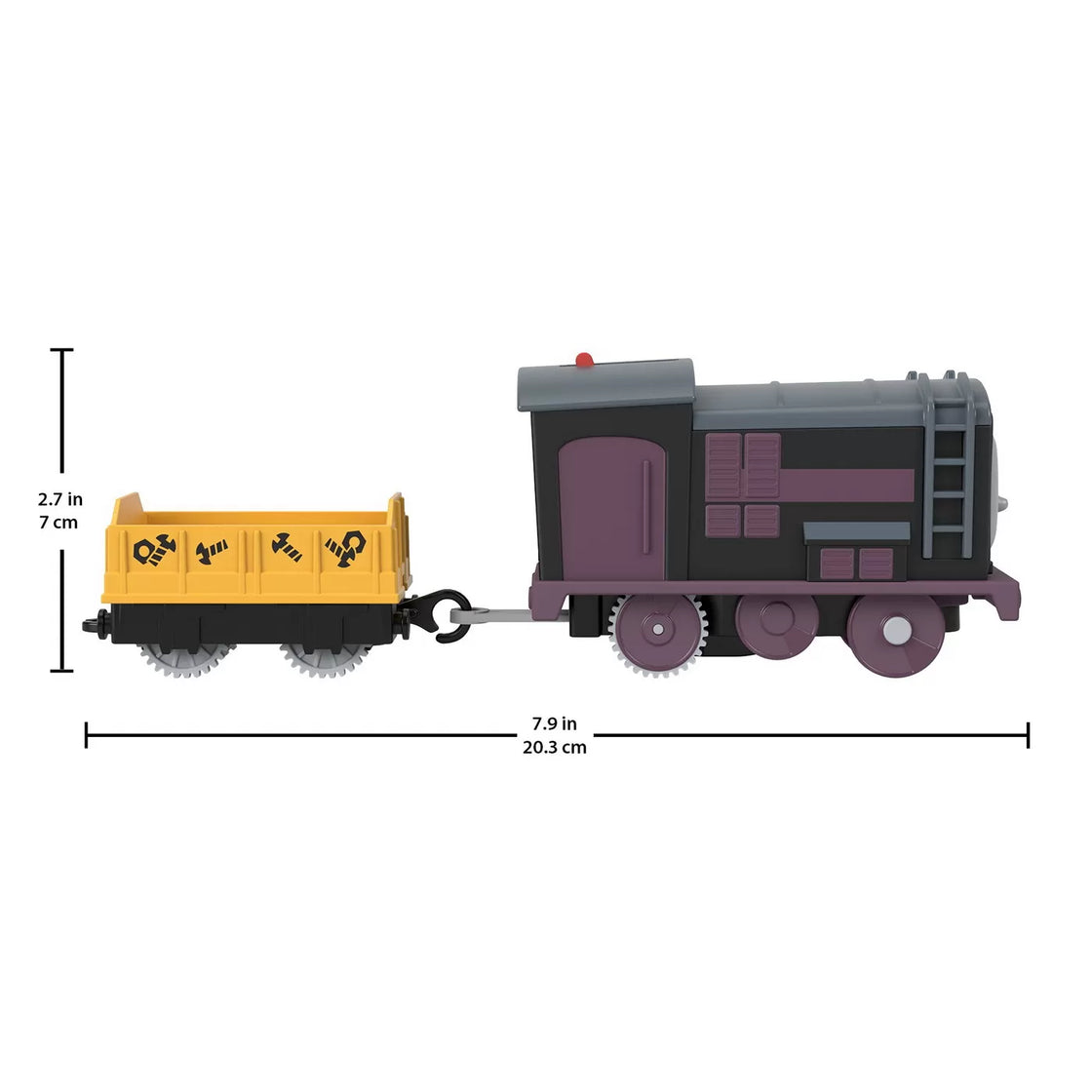 Thomas locomotiva motorizata diesel cu vagon