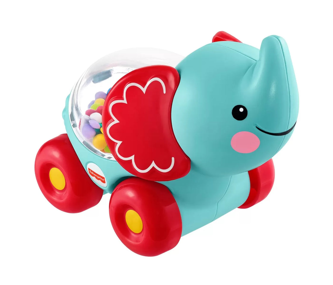 Fisher price jucarie apasa si mergi elefant