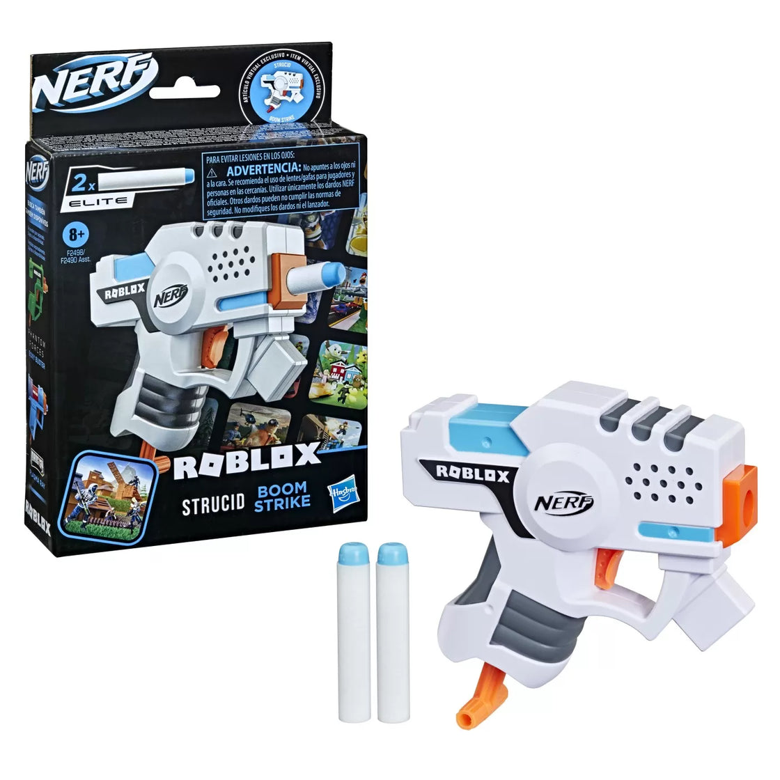 Nerf blaster roblox microshots strucid boom strike