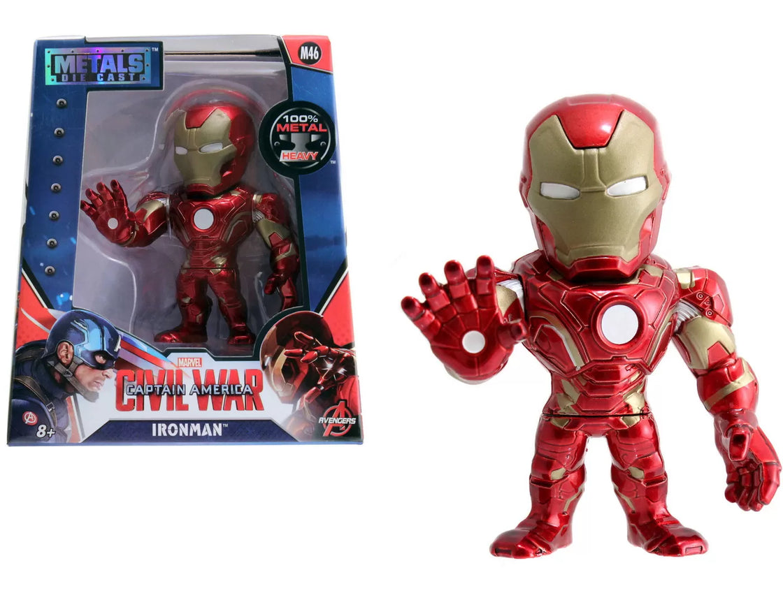Marvel figurina metalica iron man 10cm