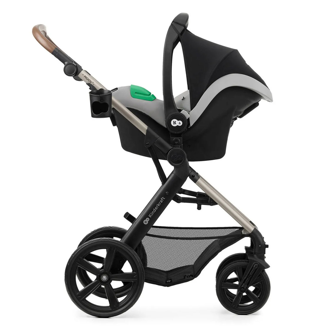 Carucior multifunctional kinderkraft moov 2 eva 4in1 moon grey
