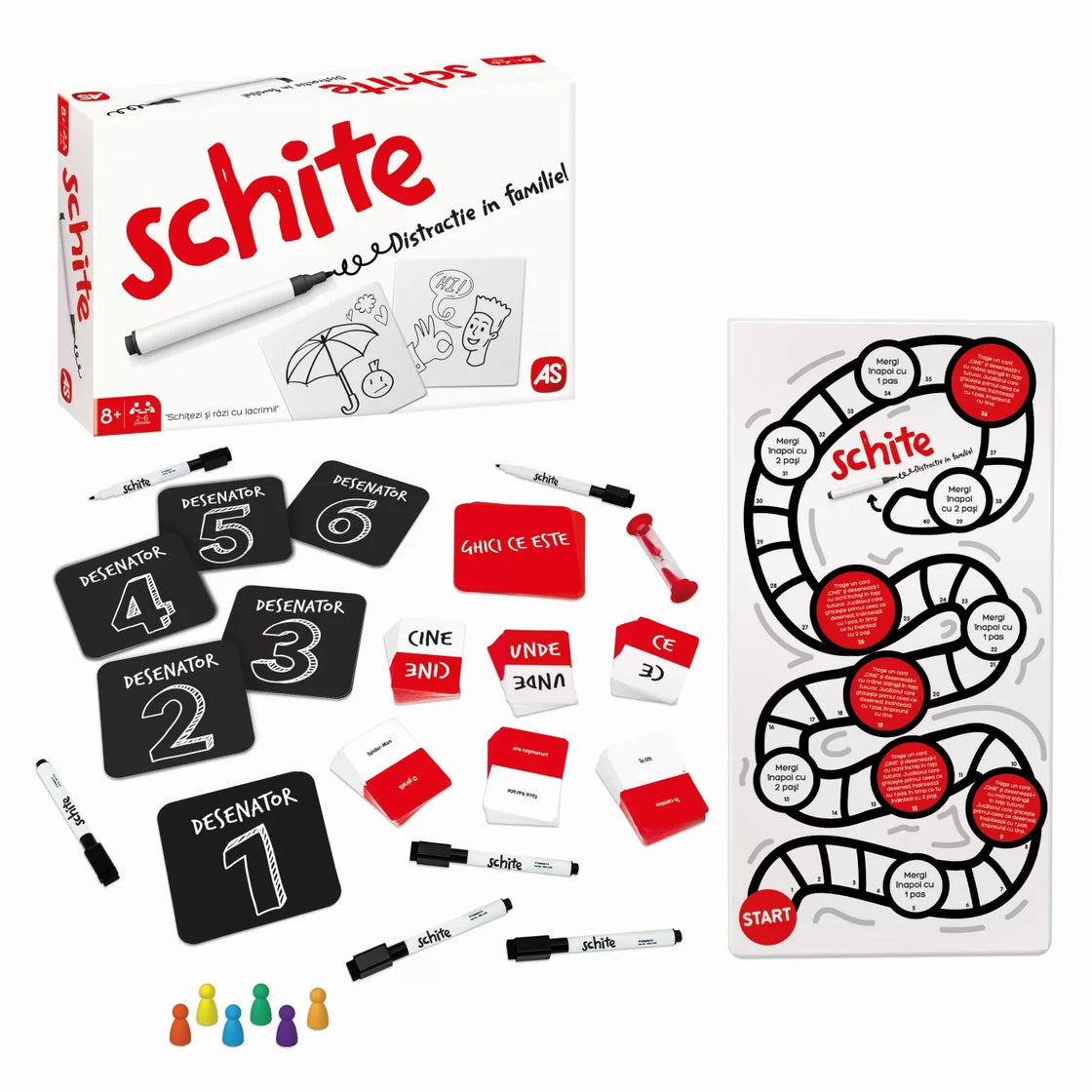 Joc schite distractie in familie